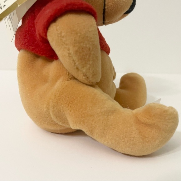 Disney Winnie the Pooh Stuffed Animal Mini Bean Bag Pooh 8” - Picture 7 of 16